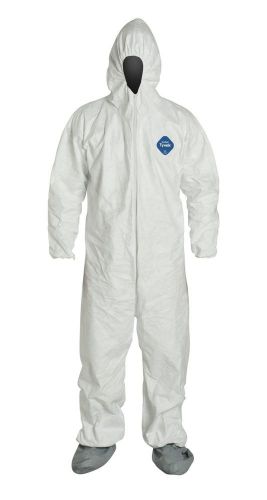 Dupont tyvek coverall - 1 suit - white - size xl (extra large) for sale