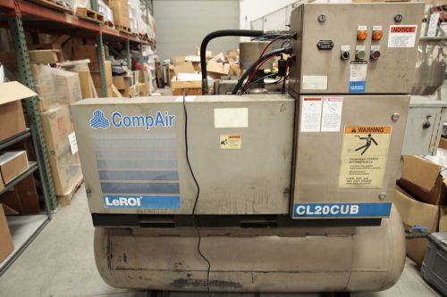 Compair leroi air compressor cl20cub for sale