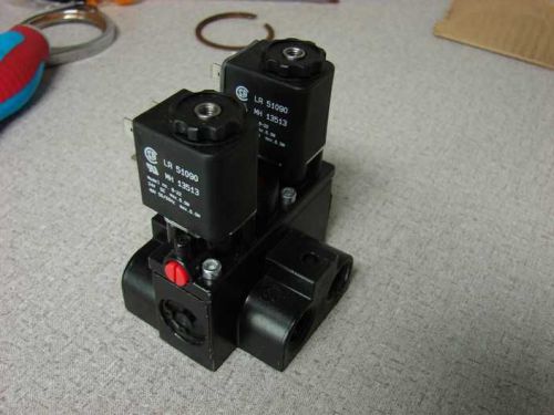 Ingersoll rand aro a213sd-024-d-g solenoid air valve 4 way 2 position for sale