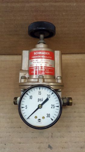Schrader bellows 3550-1020 precision pneumatic air regulator  w/ gauge kit for sale