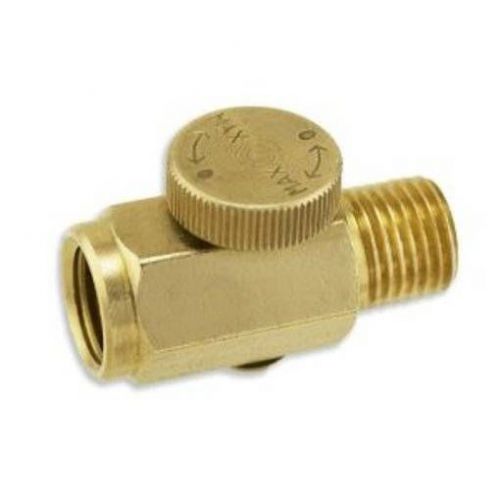 Brass air regulator ball valve -  male / female 1/4&#034; npt for ait tools for sale