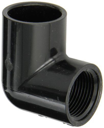 NEW Spears 407-B Series PVC Pipe Fitting  90 Degree Elbow  Schedule 40  Black  1