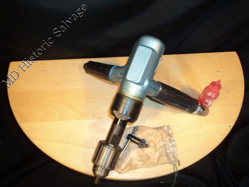 Chicago pneumatic * 90 degree twin handle angle drill * cp 765-p-1600 * new * for sale