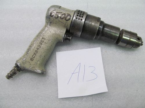A13 Rockwell Tools 6500 RPM Pneumatic Air Drill With 1/4&#034; Jacobs Chuck Aircraft