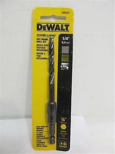 DeWalt DW2557, 1/4&#034; - Hex Shank Drill Bit