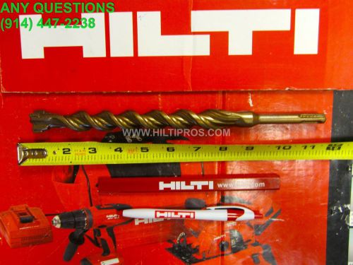 HILTI TE-CX 7/8&#034; x 10&#034; SDS PLUS, PREOWNED IN MINT CONDITION,  FAST SHIPPING