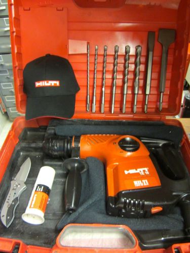 HILTI TE 16 HAMMER DRILL, IN GREAT CONDITION,FREE BITS &amp; CHISELS,FAST SHIPPING