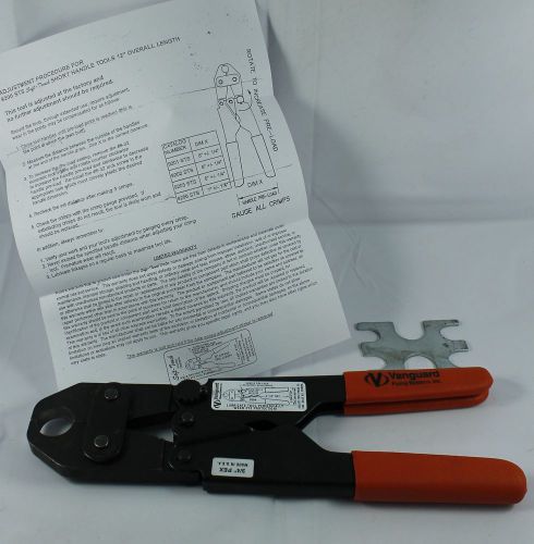 Vanguard 9200 STS  3/4 ” PEX Plastic Pipe Crimping Tool 12” Length, USA