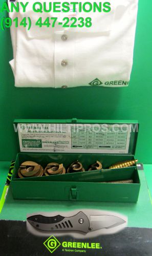 GREENLEE 744 SLUGBUSTER PUNCH SET, PREOWNED, EXCELLENT CONDITION, FAST SHIPPING