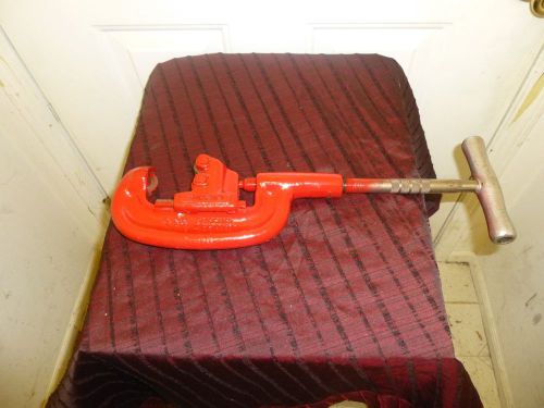 Ridgid no. 202, 1/8&#034; - 2 wide roll pipe cutter tool . for sale