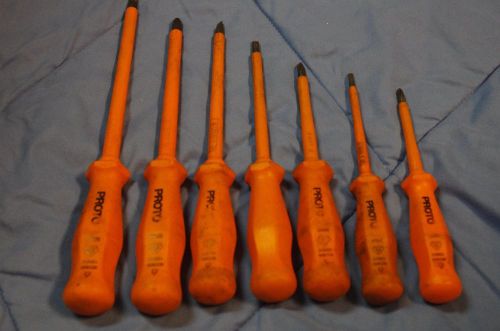 Proto insulated screw driver set for sale