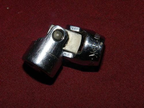 Sk hand tool 40510 10mm 6 point flex socket 3/8&#034; drive chrome lightly used for sale