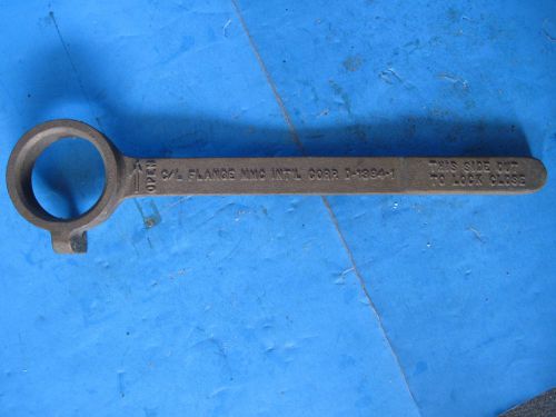 Vintage non sparking bronze flange valve wrench mmo int&#039;l corp, hand tool usa for sale