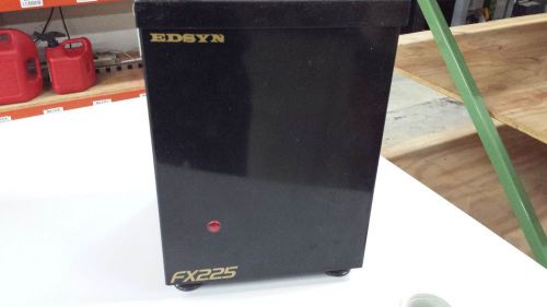 G111200 edsyn fx225 fume extractor w/ hepa filter, pre-filter  used as is for sale