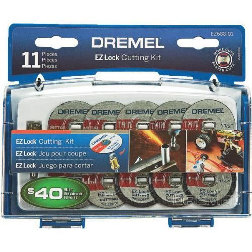 Dremel ez688-01 ez lock cutting rotary tool kit-ez lock mini cutting kit for sale