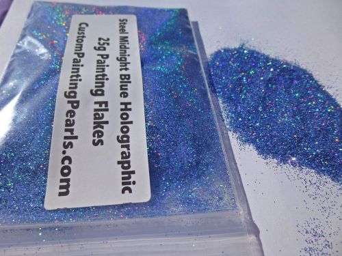 Steel midnight blue holographic holo flake plasti dip clear lacquer urethane hok for sale