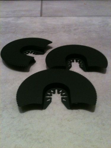 Multi tool blade x 3  fein, multimaster bosch makita lxt. for sale