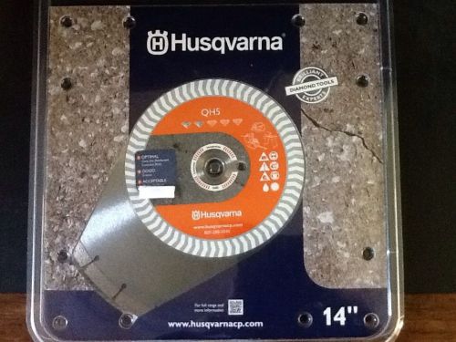 10-husqvarna qh5 diamond concrete blades 14&#034; for sale