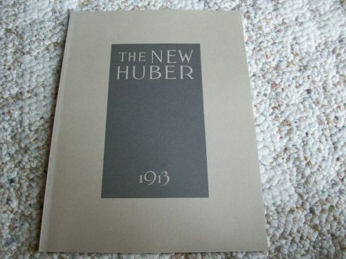 The New HUBER TRACTOR 1913 Catalog Reprint Hit and Miss Gas Engine Stationary
