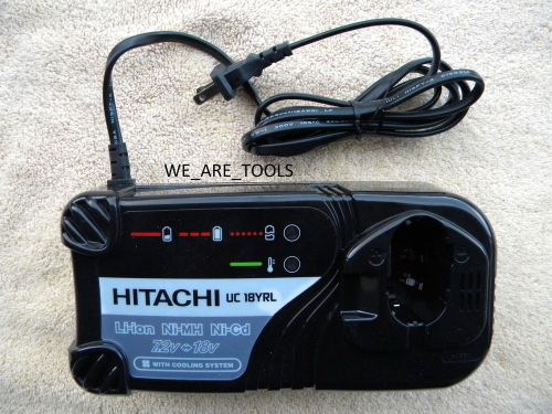 Hitachi uc18yrl 18v battery charger 4 ebm1830 ebm1815 drill,saw,grinder 18 volt for sale