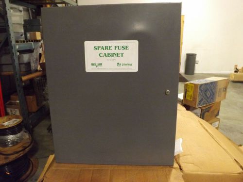 Littelfuse LSFC Spare Fuse Cabinet Steel, 2 Shelf, Locking Handle Cover