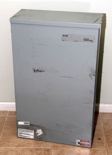 Eaton 400 amp egsu automatic transfer switch with rtc-100 control  egsu400nceac for sale