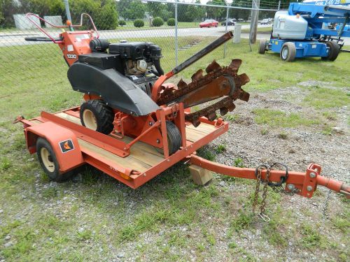 2007 Ditch Witch 1330 Trencher with Trailer