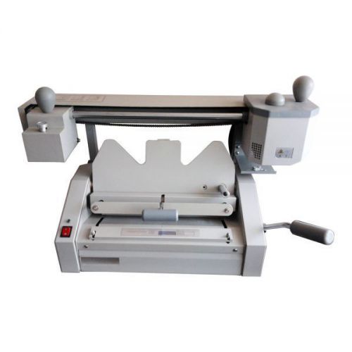 320*235mm manual binding book machine (dust-free spine roughening unit) for sale