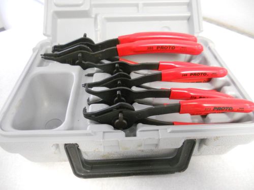 Proto 360A Convertible Retaining Ring Pliers set 6 pliers Excellent Condition