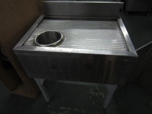 Stainless drain board table / stand w drainwell - best price! send offer! for sale