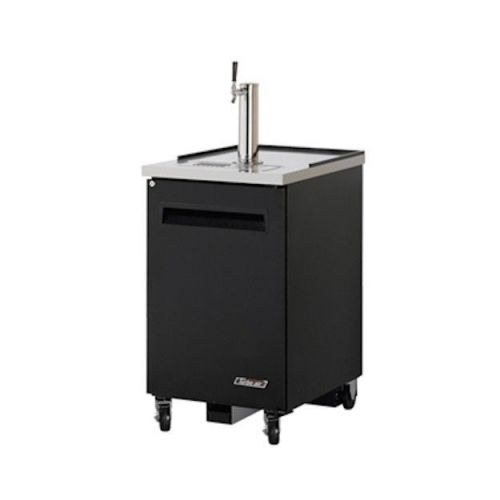 NEW Turbo Air Black &amp; Stainless Steel 1 Keg Capacity Beer Dispenser - 24&#034;L !!