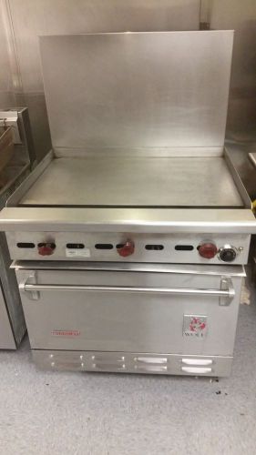 lLIKE NEW VULCAN 36&#039;&#039; griddle with CONVECTION OVEN, lp gas
