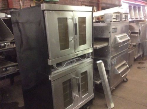 HOBART NATURAL GAS DOUBLE STACK CONVECTION OVEN FULLY TESTED