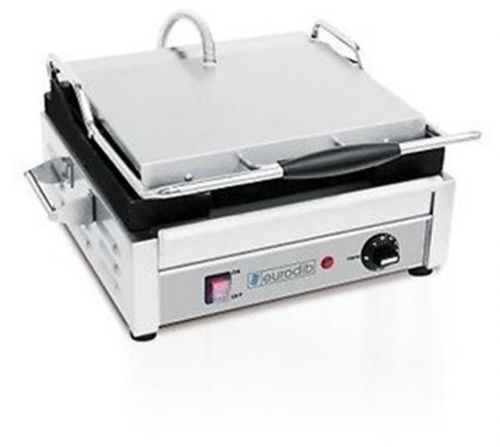 Eurodib SFE02345 120V  Grooved Commercial Panini Press Sandwich Grill HEAVY DUTY