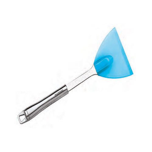 Paderno world cuisine 10.88&#034; blue silicone triangular spatula set of 2 for sale