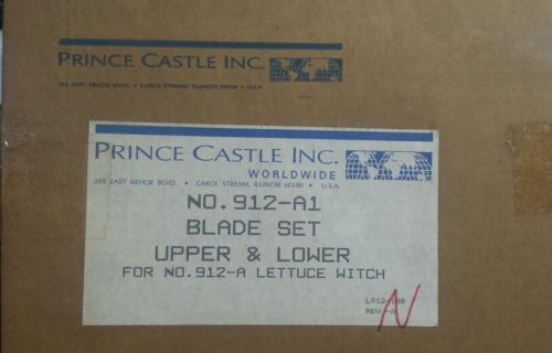 PRINCE CASTLE BLADE SET UPPER AND LOWER, PC # 912-A1