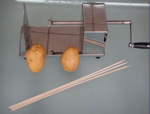 Manual tornado potato machine, potato spiral cutting machine,potato cutter machi for sale