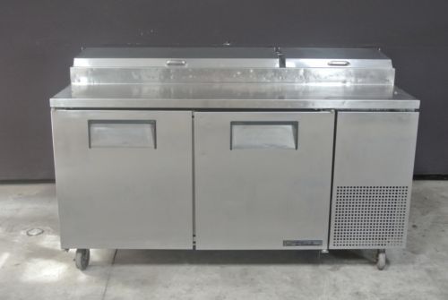 True tpp-67 67&#034; refrigerated prep table / sandwich prep / pizza prep for sale