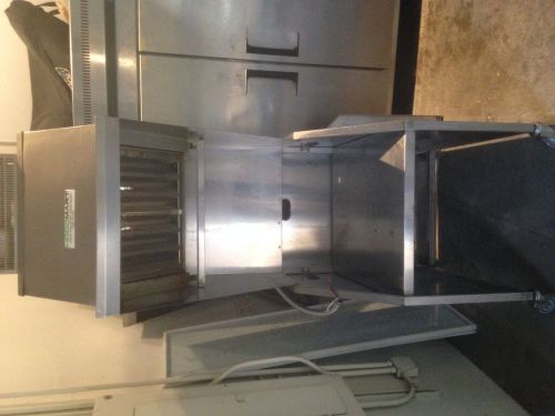 Used Commercial Restaurant Ventless Vent Grease Exhaust Hood 24 x 30 Portable An
