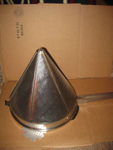 Nash metalware sieve/strainer, 12&#034;  x  12&#034; for sale