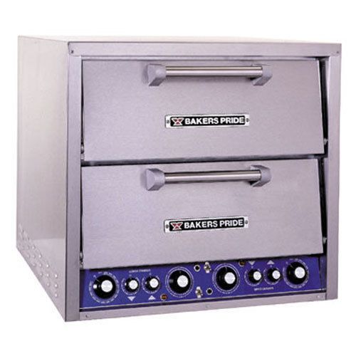 Bakers DP-2BL Pizza/Bake Oven, Double Compartment, Countertop, 20-3/4&#034; Wide x 20