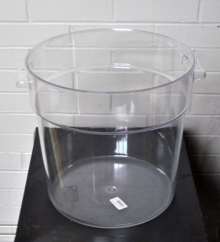 BRAND NEW Round polycarbonate Stock Pot 18quart Food Storage Containers