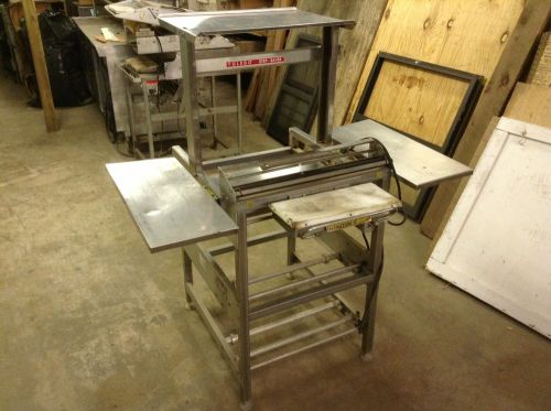 SUPPERWRAPPER TOLEDO STEP SAVER MODEL 0662 MEAT WRAPPING MACHINE