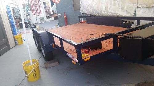 TRAILER  2 AXLE  6 X 12 new