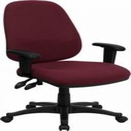Flash furniture bt-661-by-gg high back burgundy fabric ergonomic computer chair for sale