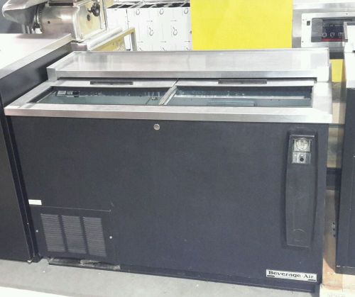 Used Commercial Beverage Air 50&#034; Bottle Cooler; Model: DW49; W/ Bottle Opener