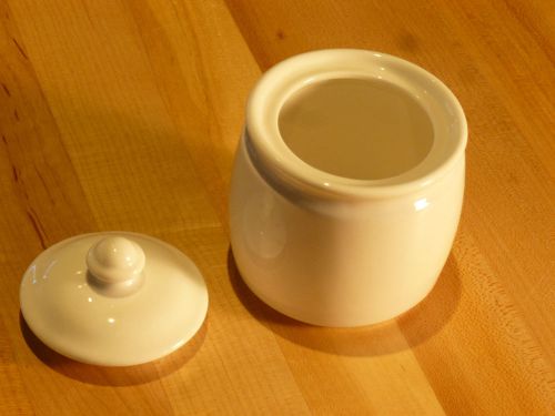 Steelite distinction monaco white sugar bowl w/lid (9001c336)  - (case of 6) for sale