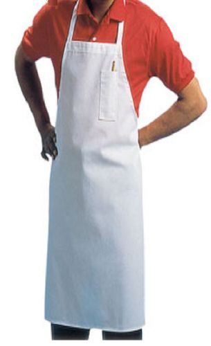 3 pack new white restaurant kitchen bib apron aprons p/c blend chefs prep aprons for sale