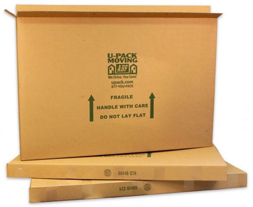 U-Pack Moving, Picture/Mirror Moving Boxes Bundle (3each) 40 x 4 x 60