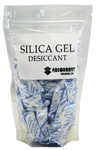 2 gram X 100 PK Silica Gel Desiccant Moisture Absorber-FDA Compliant Food Safe